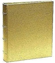 Graphic Image The Post Impressions System Standard 3-Ring Saffiano Golden-Tan Eco-Leather Binder unfilled - 8.5x11