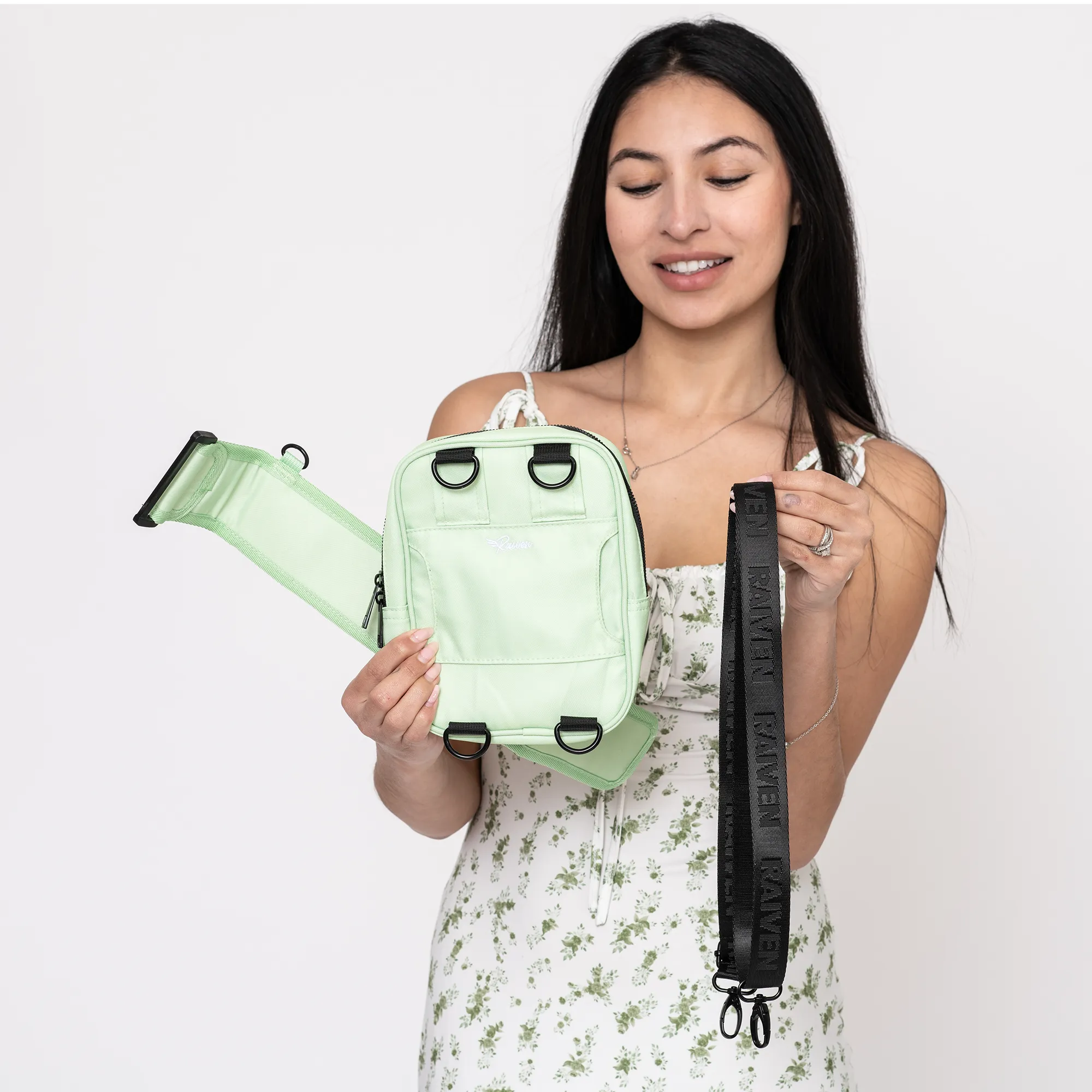 Green KINDLE Bag With Tumbler Belt