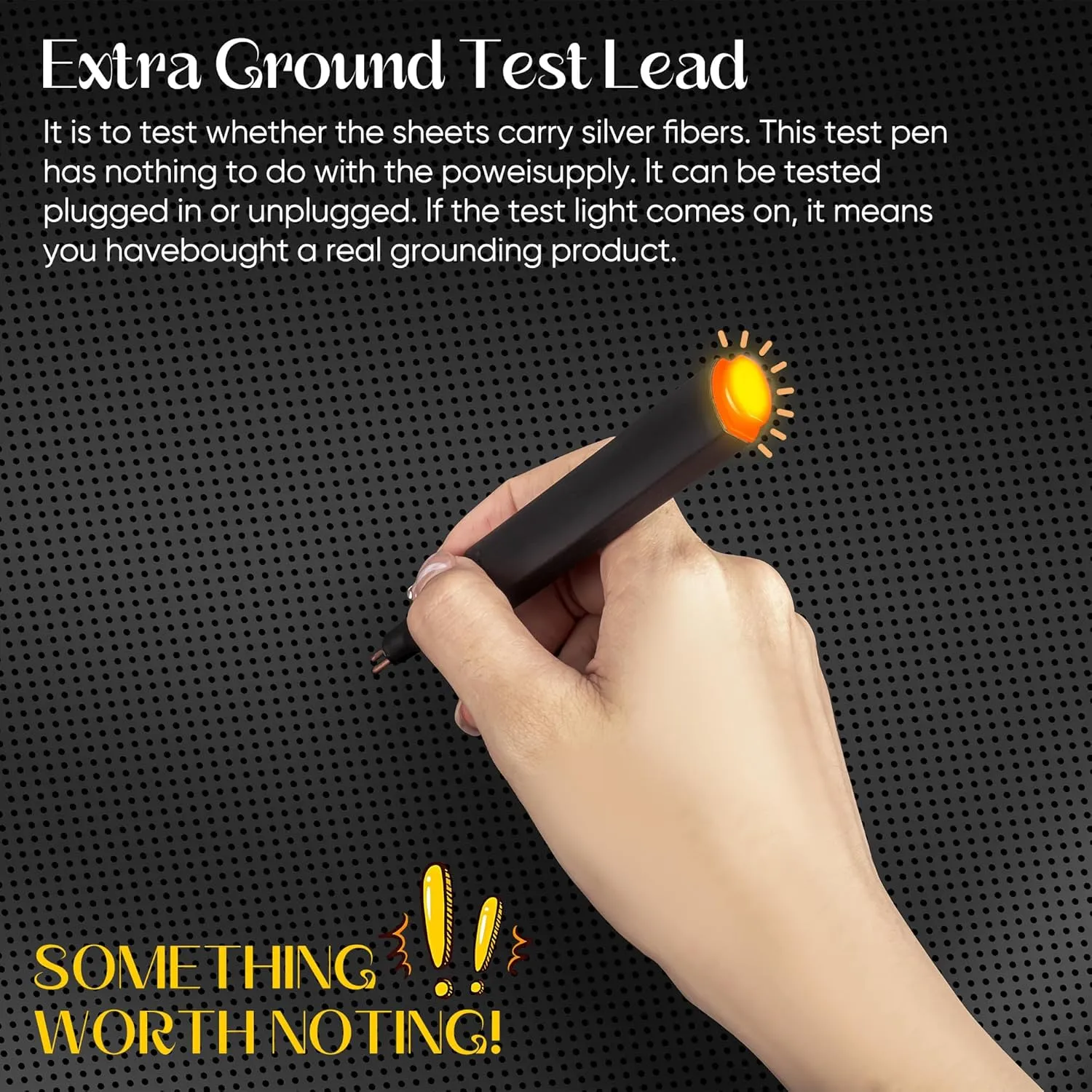 Grounding Mat with Leather, Enjoy The Grounding Effect Indoors, for Better Sleep, Pain and Stress Relief, Grounding Mat Set Comes with Grounding Cord, 27''×72''