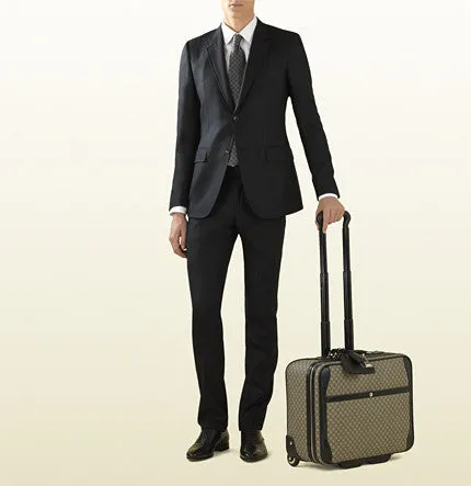 Gucci - carry-on pilot case with wheels