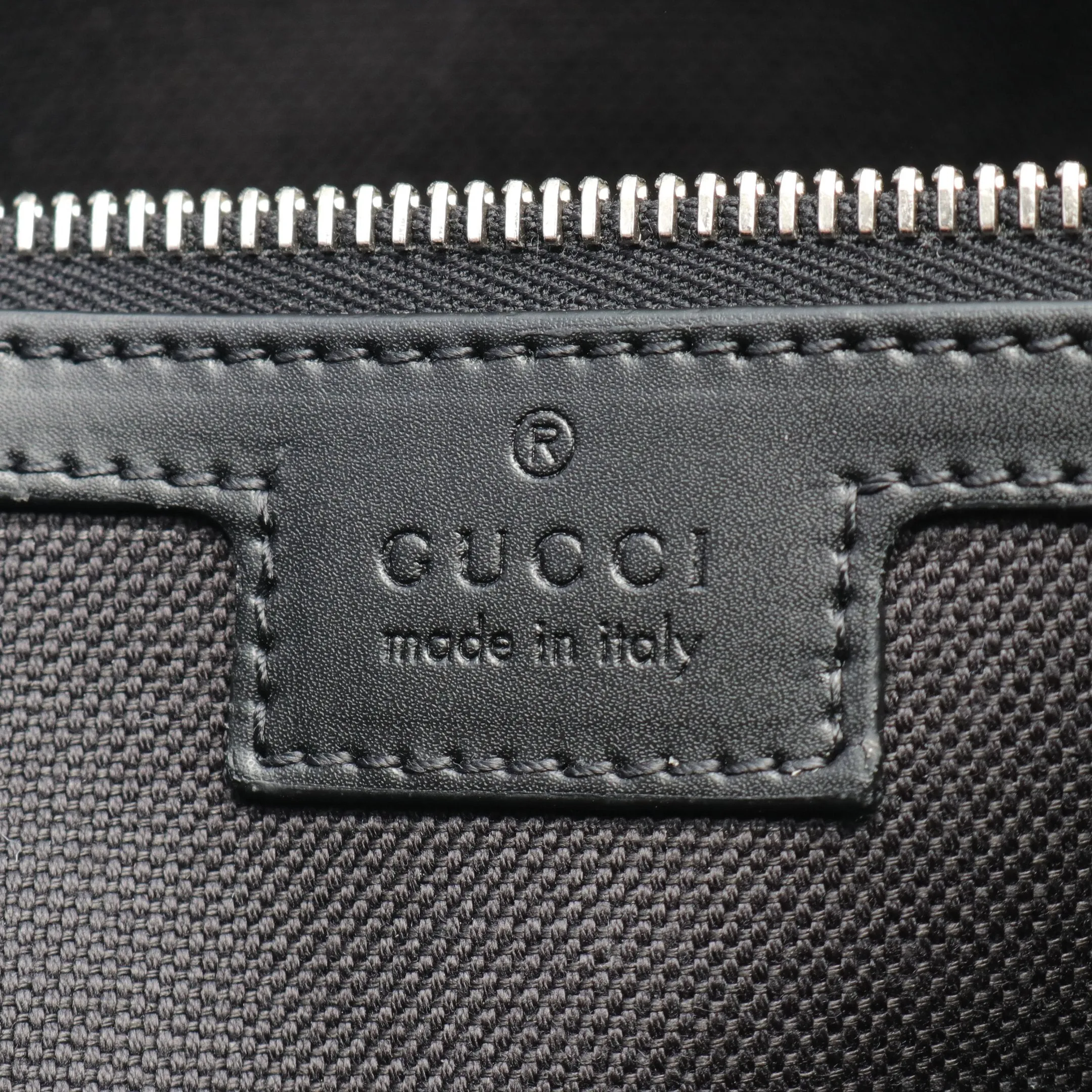Gucci Gg Supreme Boston Bag Leather Black