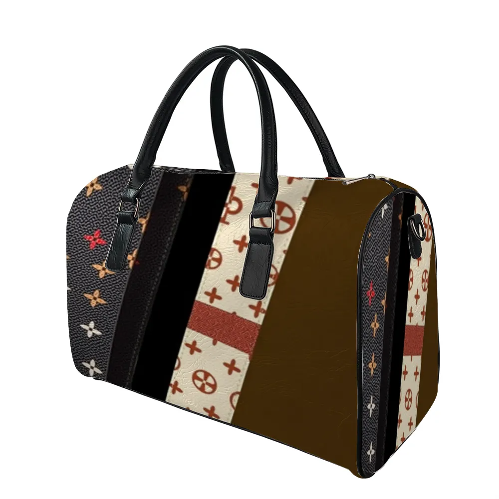 Guci G'iore Leather Travel Bag Gym Bag Duffel Bags