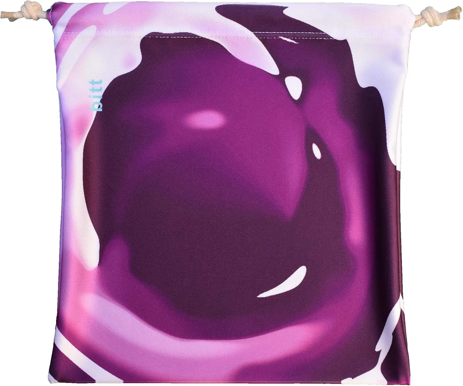 Gymnastics Grip Bag - Personalized Bag or Plain, with Crystals option (Purple Splash Plain)