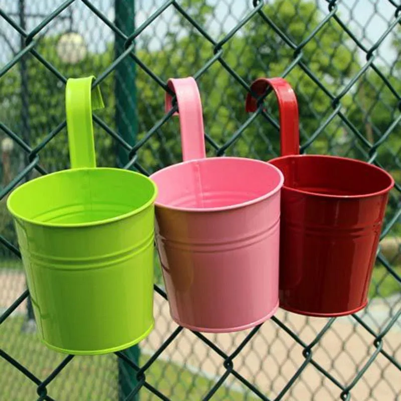 Hanging Garland Flower Pot Garden Hanging Balcony Flower Holders Flowers Planter Pots