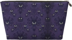Haunted Mansion Cosmetic Bag Travel Makeup Bag Organizer Toiletry Bag with Zipper Storage Pouch Coin Purse Brushes for Women Girls Gifts