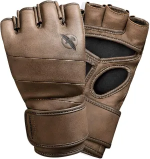 Hayabusa T3 LX Leather 4oz MMA Fight Gloves for Men & Women