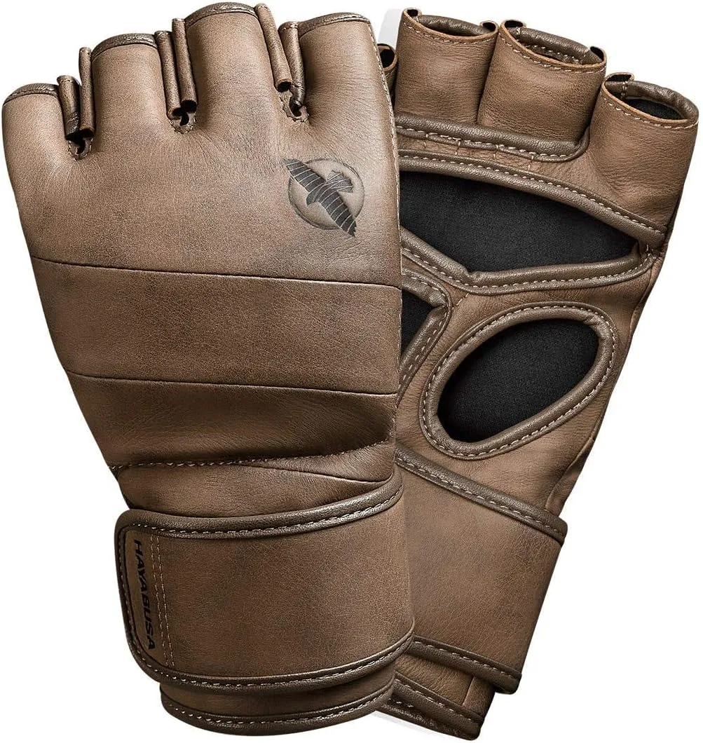 Hayabusa T3 LX Leather 4oz MMA Fight Gloves for Men & Women