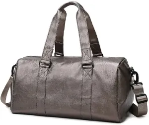 HBJWOV Multifunction Pu Leather Women's Bag Travel Bags Big Capacity Shoulder Crossbody Bag Casual Unisex Fitness Bag