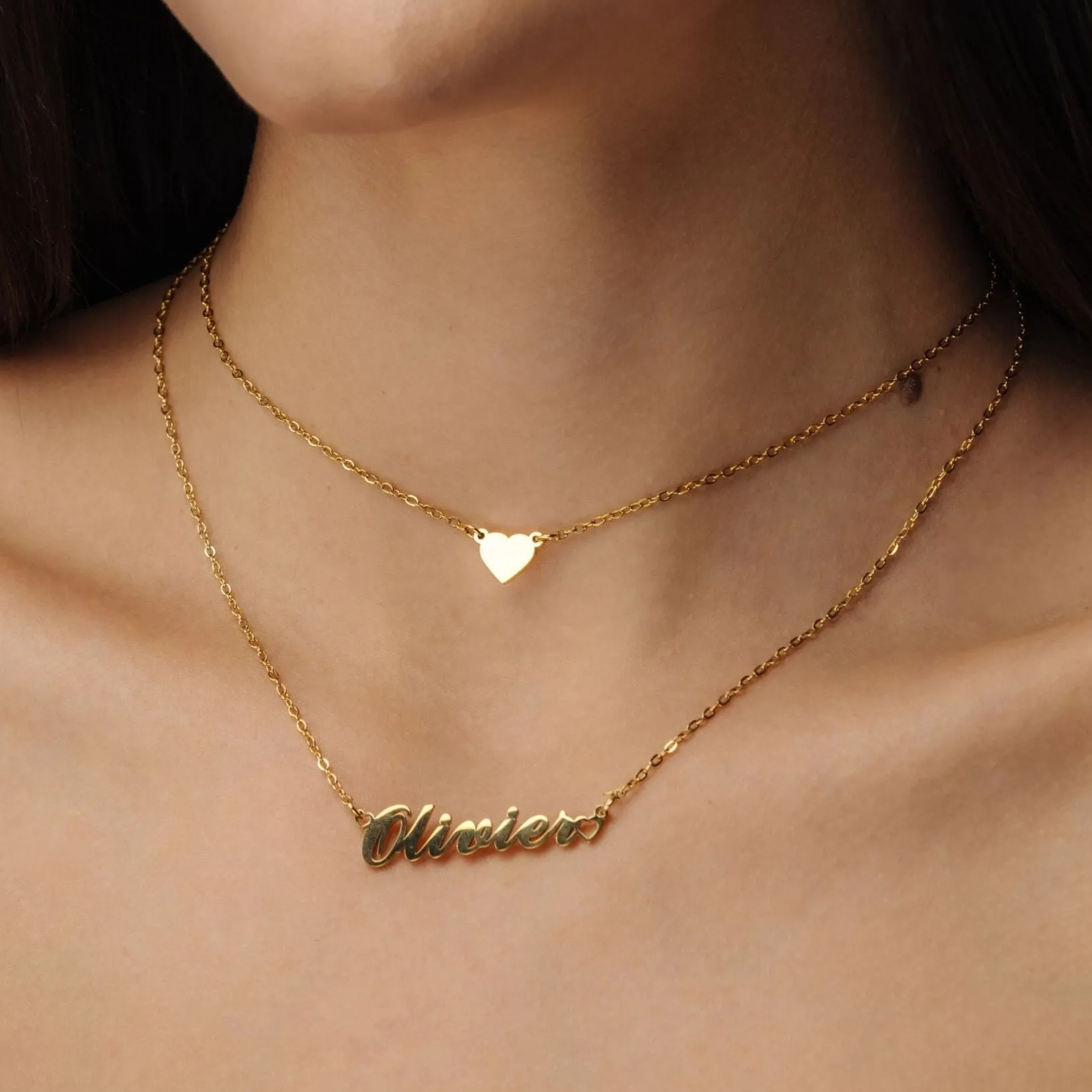 Heart Name Necklace