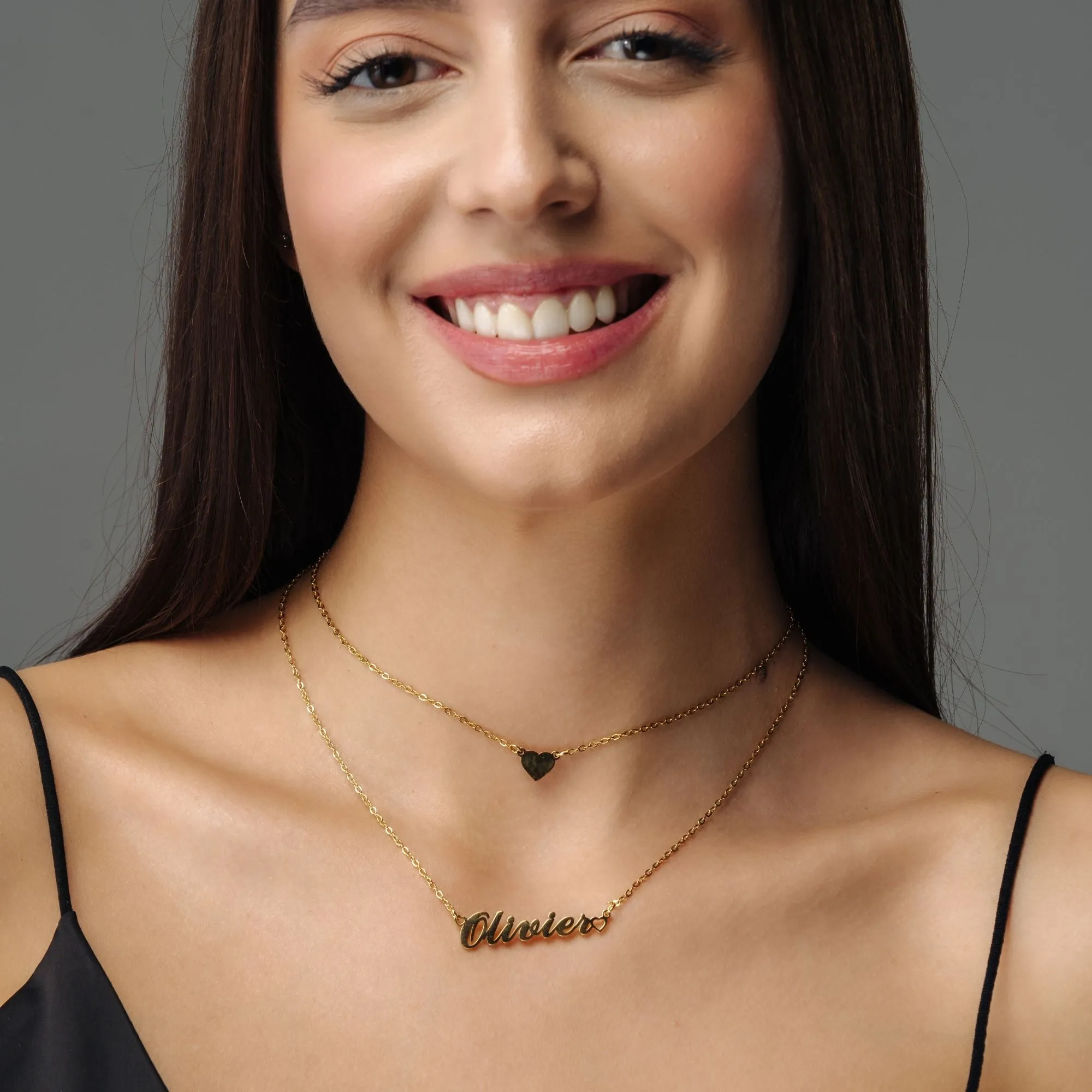 Heart Name Necklace