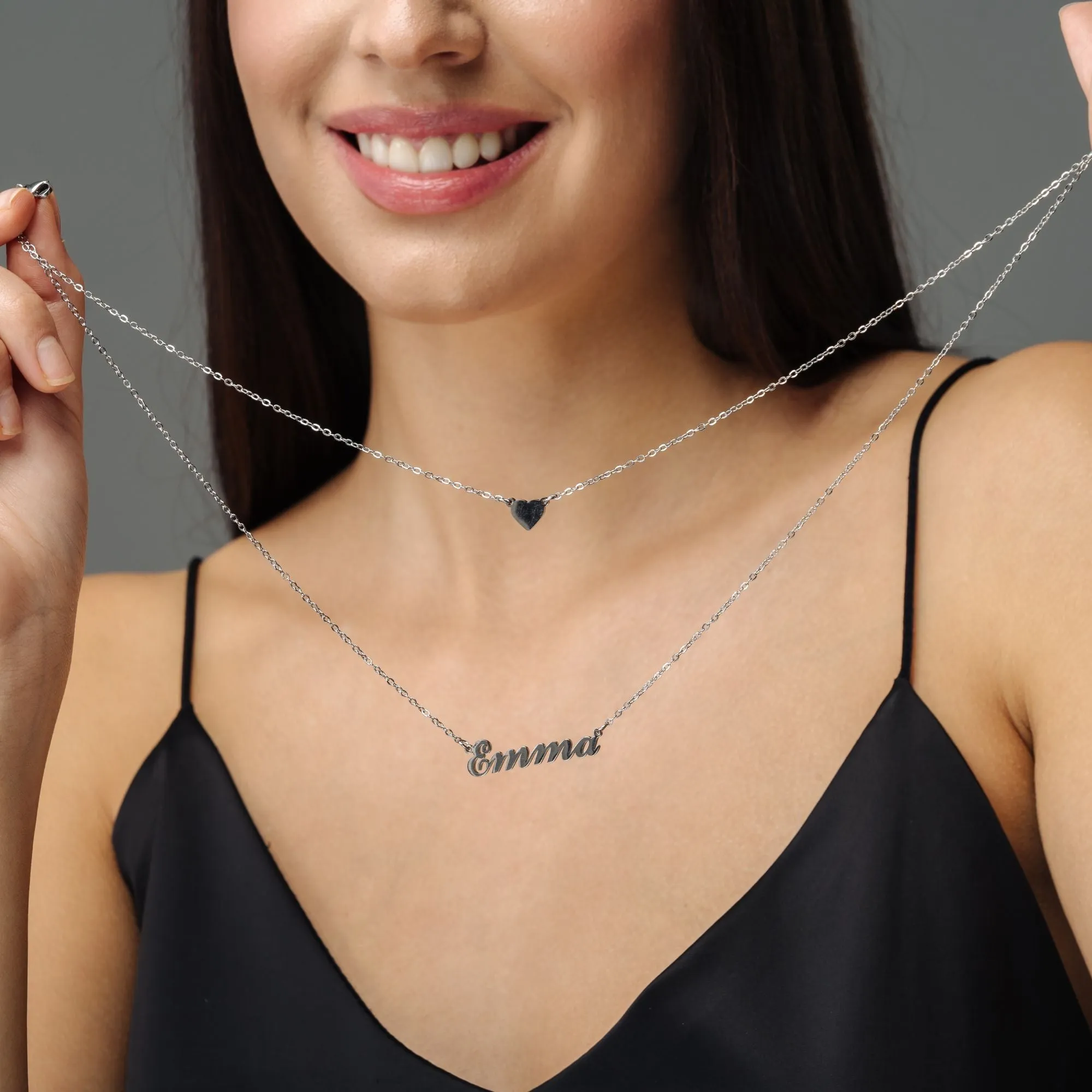 Heart Name Necklace