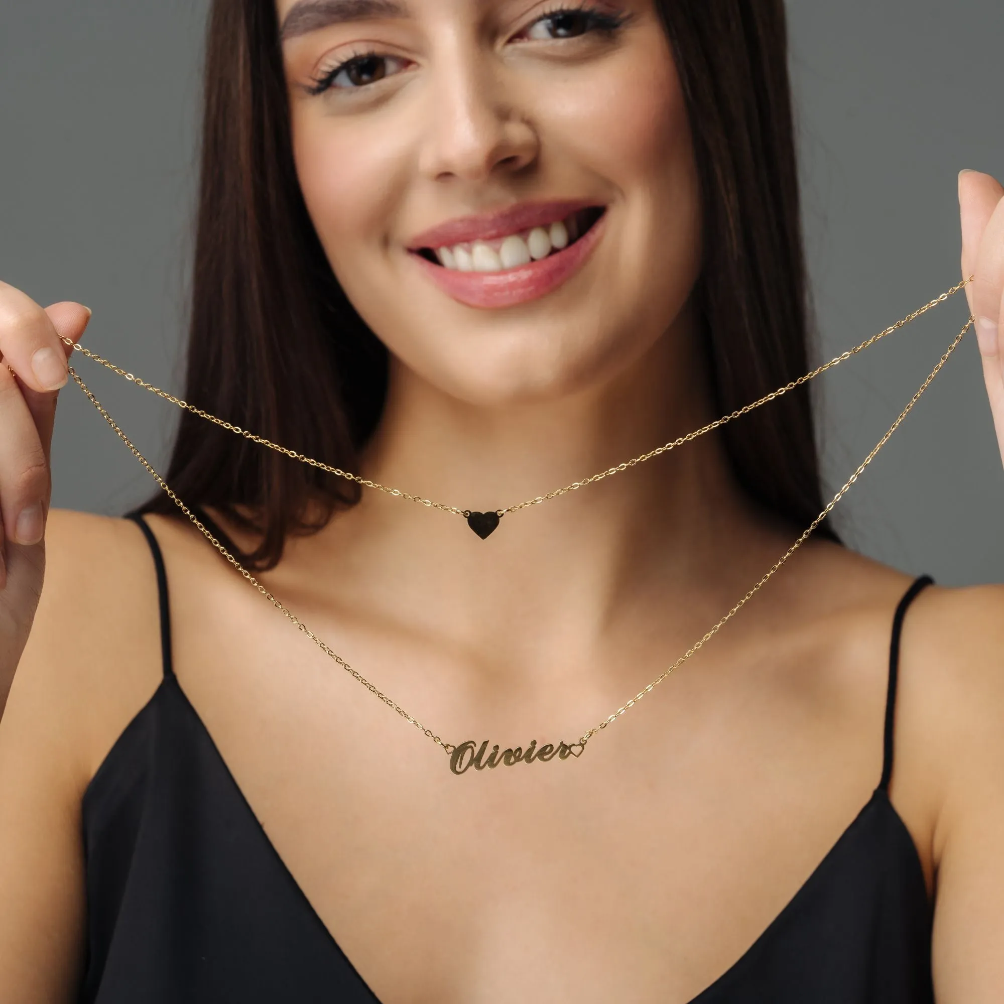 Heart Name Necklace