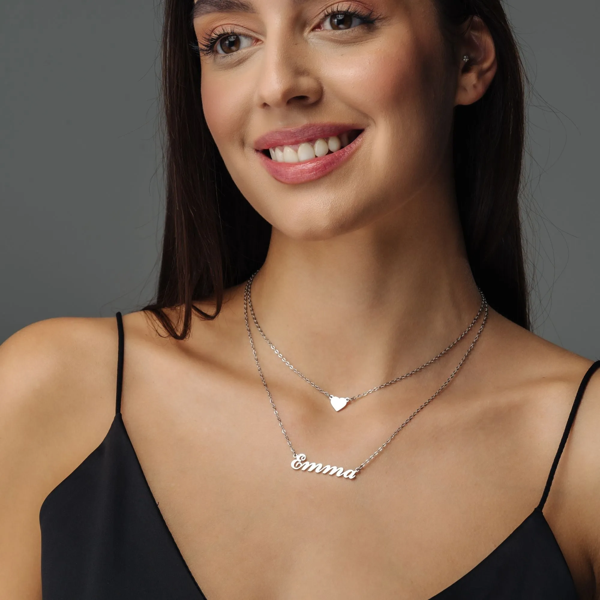 Heart Name Necklace