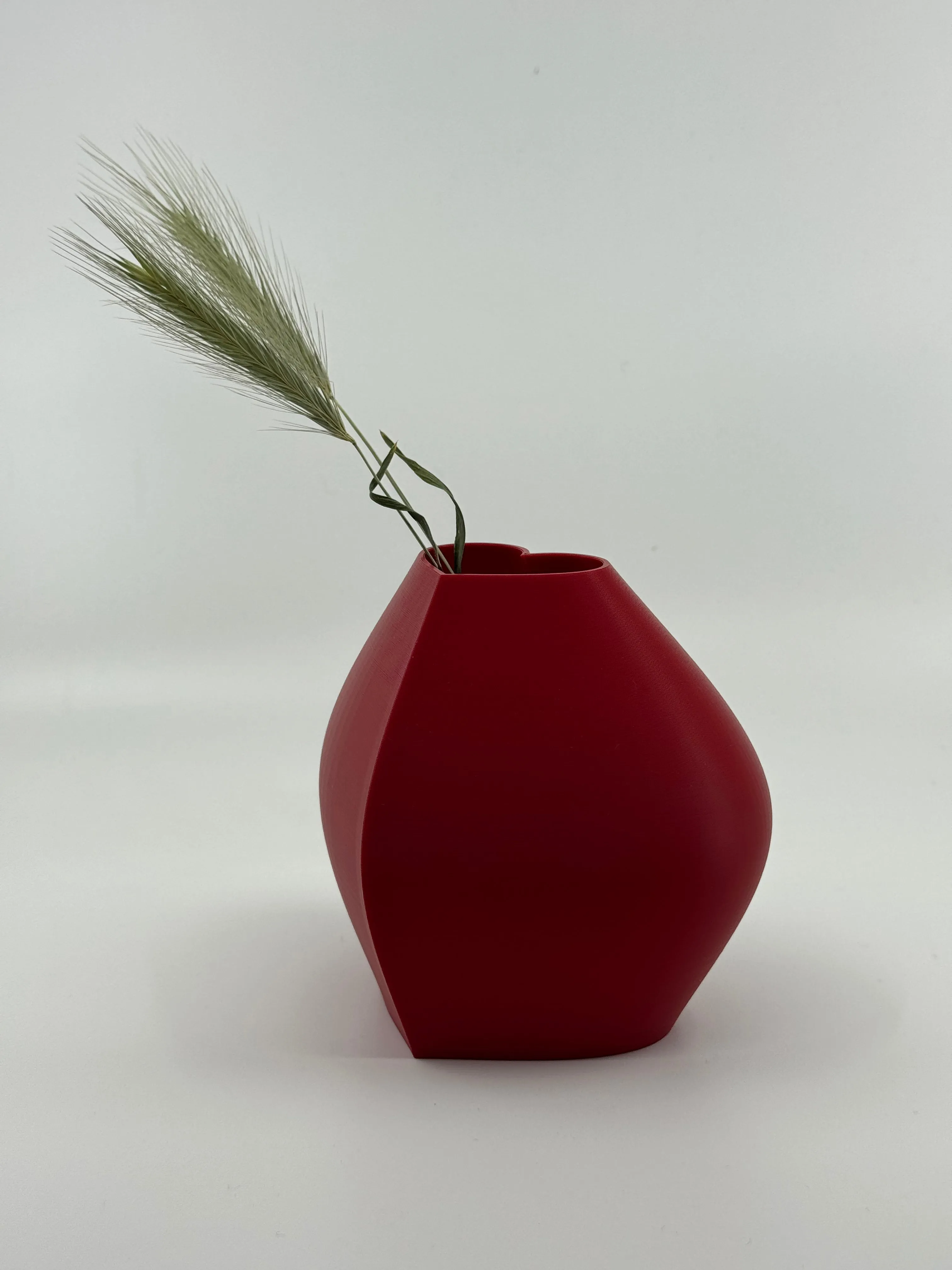 Heart-Shaped 3D Printed Vase