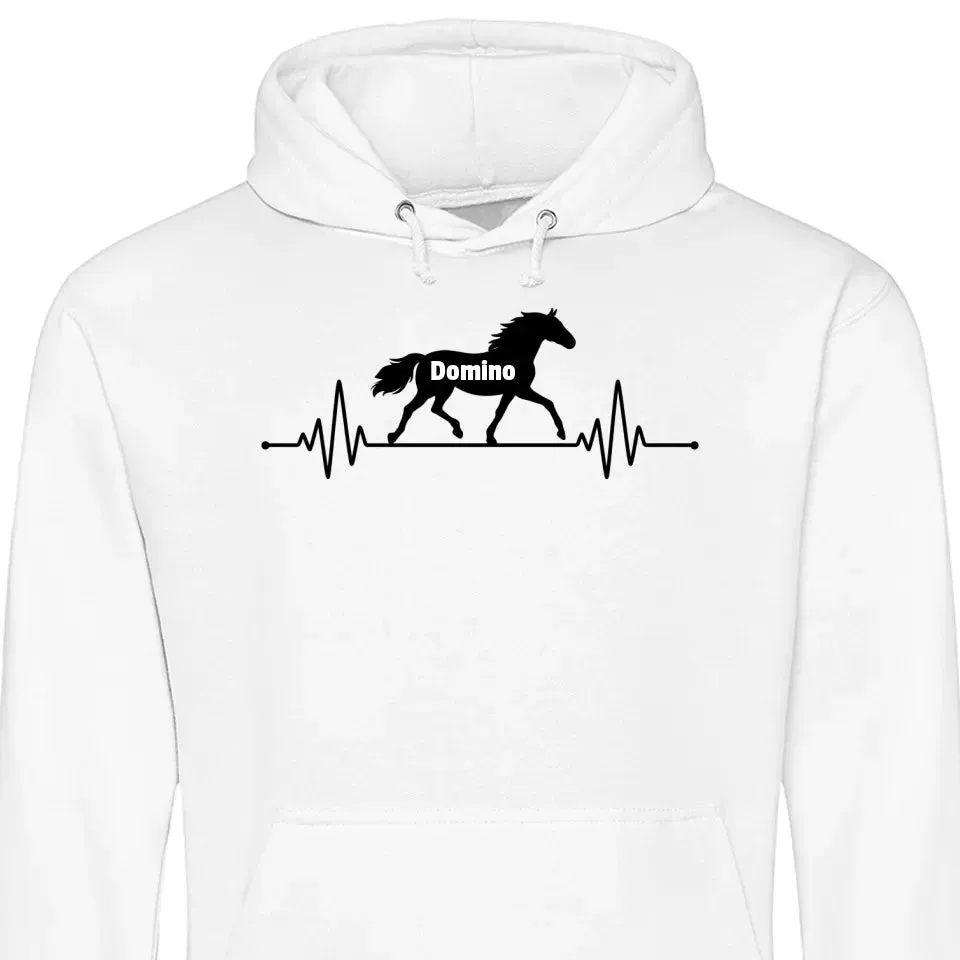 Heartbeat Name - Customizable Hoodie