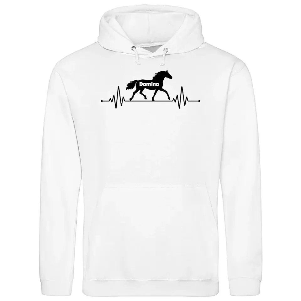 Heartbeat Name - Customizable Hoodie