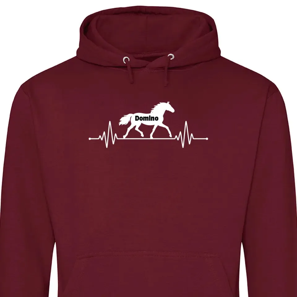 Heartbeat Name - Customizable Hoodie