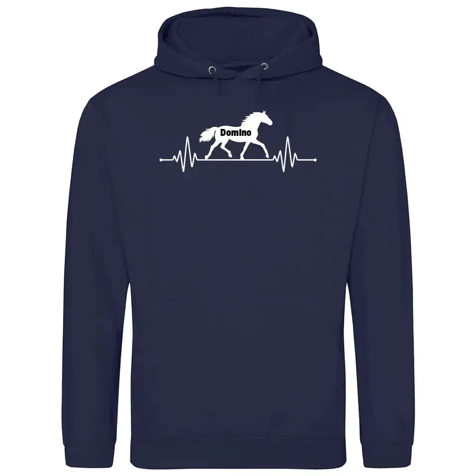 Heartbeat Name - Customizable Hoodie