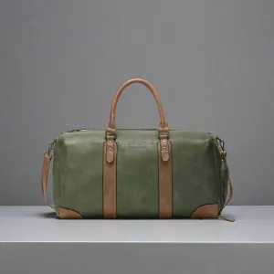 Herling green synthetic unisex Travel bags