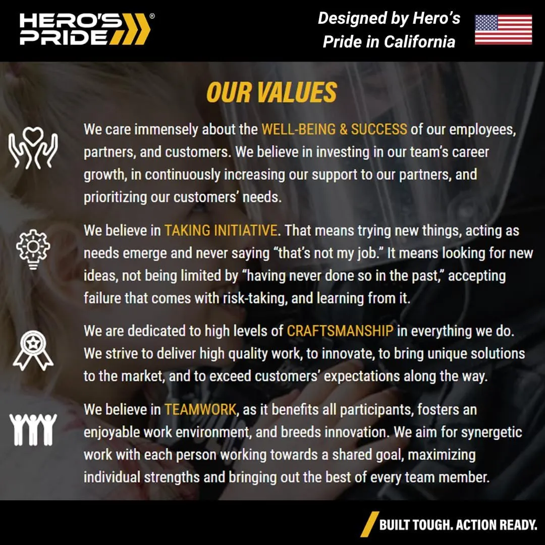 Hero's Pride 2.25" Leather Duty Belt, AirTek Basix Rugged Hook Lined Leather Belt, Quick Release Buckle, Basket Weave Finish