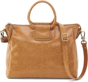HOBO Sheila Medium Leather Satchel, Crossbody Bag for Women with Top Handle