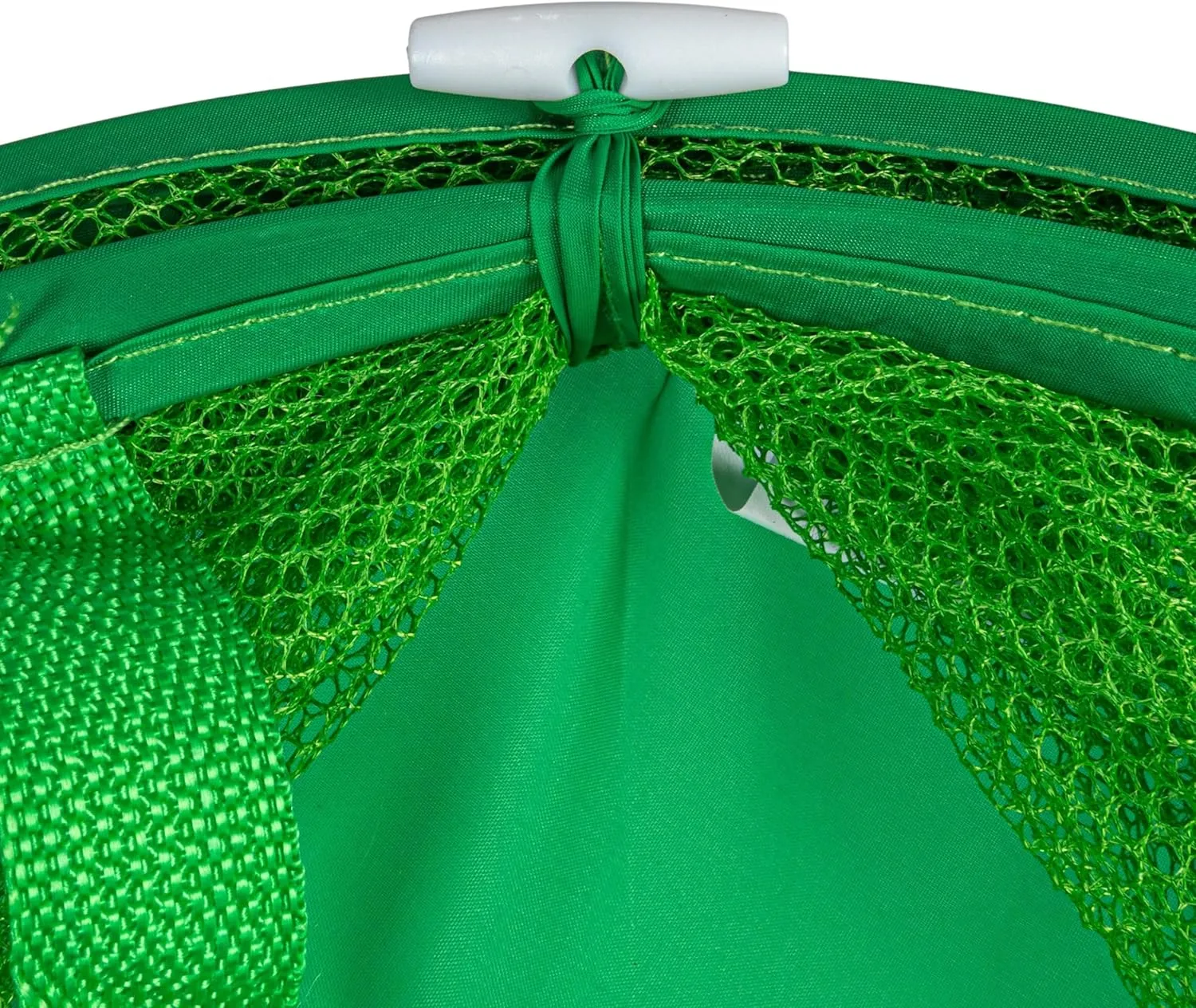 Household Essentials Pop-Up Mesh Laundry Hamper, Green