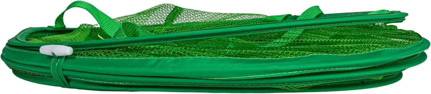 Household Essentials Pop-Up Mesh Laundry Hamper, Green