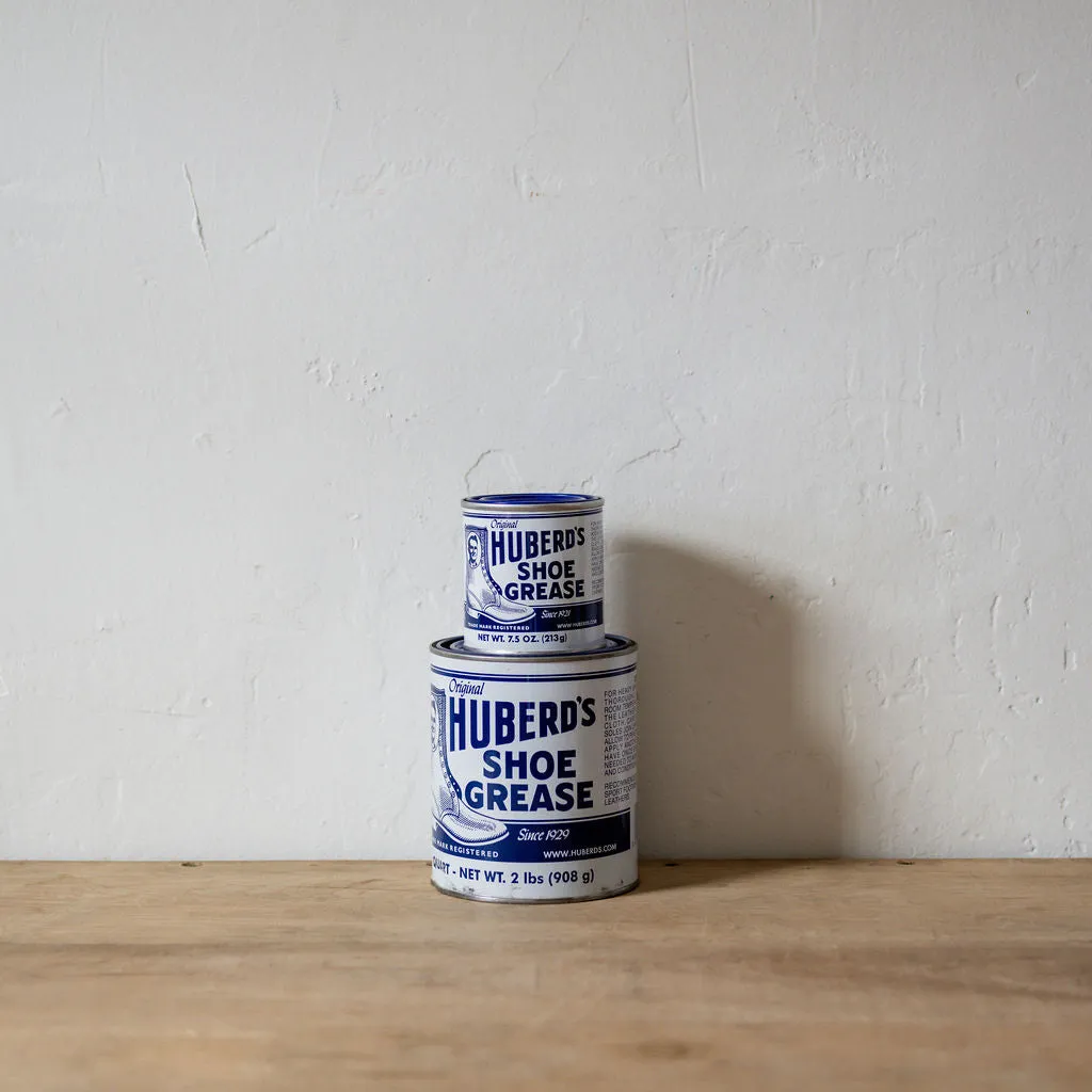 Huberds Shoe Grease Can 908g