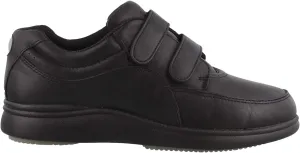 Hush Puppies Men's Cooper Laceup Sneaker, Black Leather, 10.5