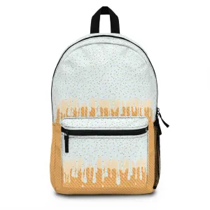 Ice Cream Drip Backpack for Sweet Tooth Lovers, Cute School Bag for Kids, Trendy Travel Backpack, Fun Gift for Ice Cream