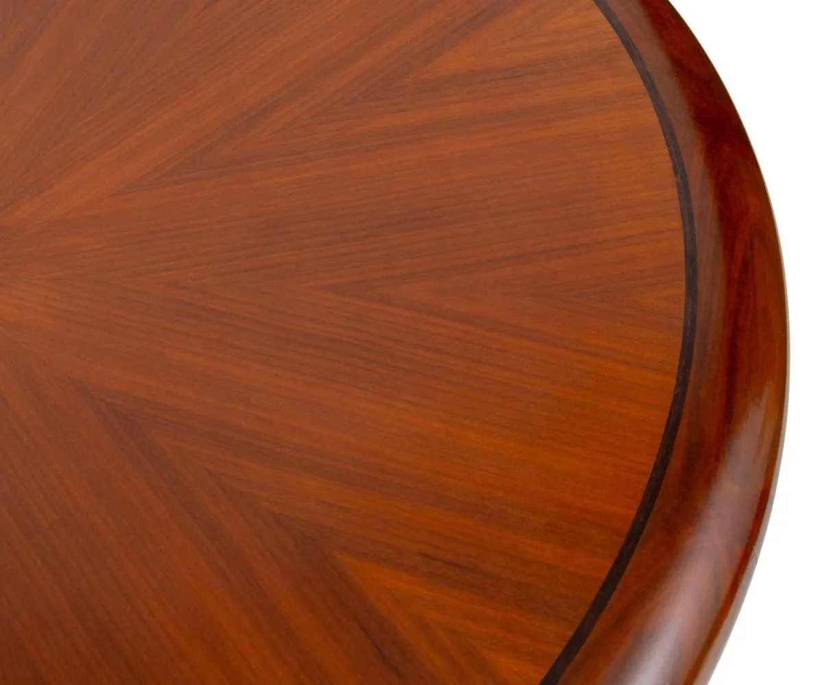 I.M. Pei Postmodern Mahogany Dining Table