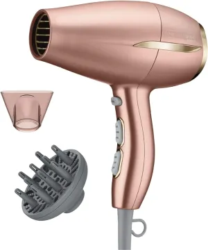 INFINITIPRO BY CONAIR Frizz Free Compact Hair Dryer ~ 2x the Shine - 3x the Frizz Control