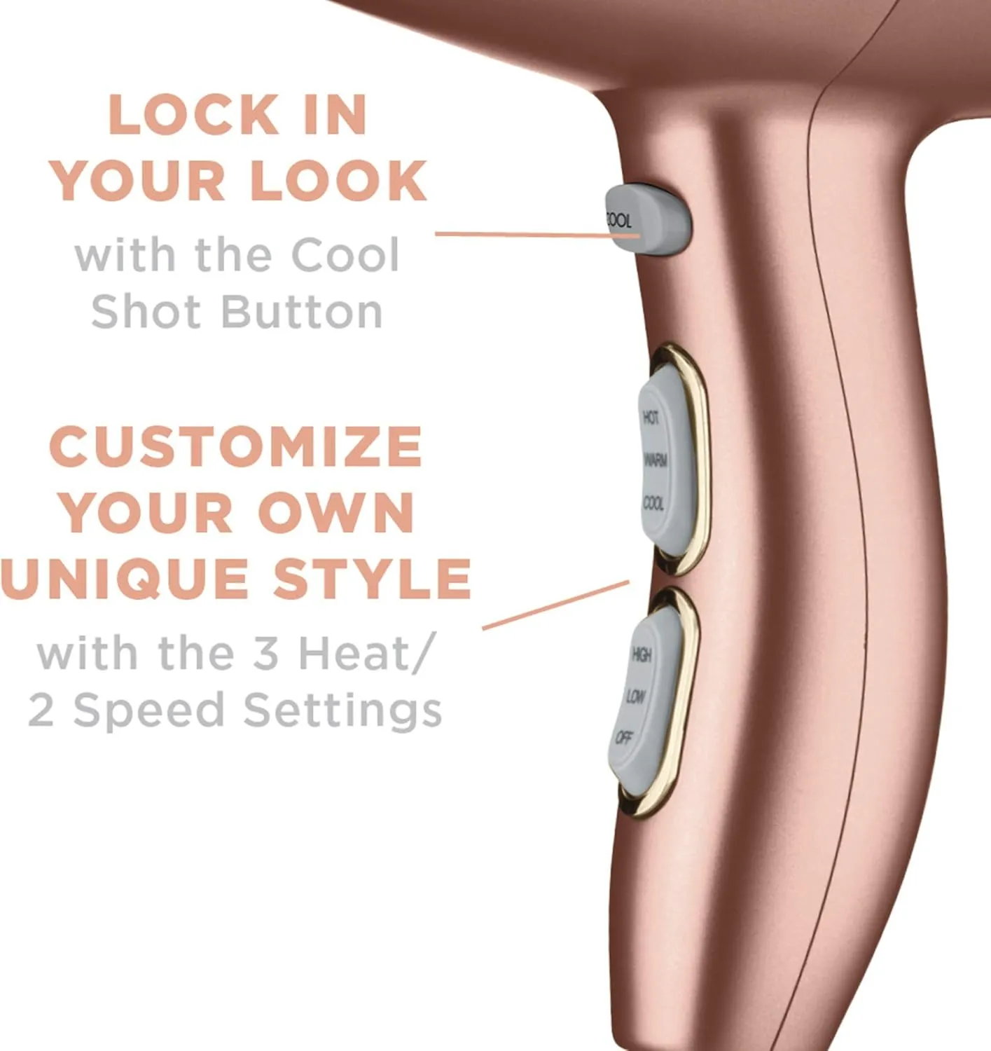 INFINITIPRO BY CONAIR Frizz Free Compact Hair Dryer ~ 2x the Shine - 3x the Frizz Control