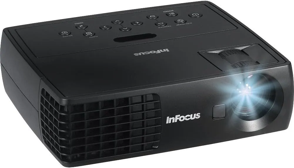 InFocus IN1112 Ultra Mobile Widescreen DLP Projector, 2.75 lbs, WXGA, 2200 Lumens