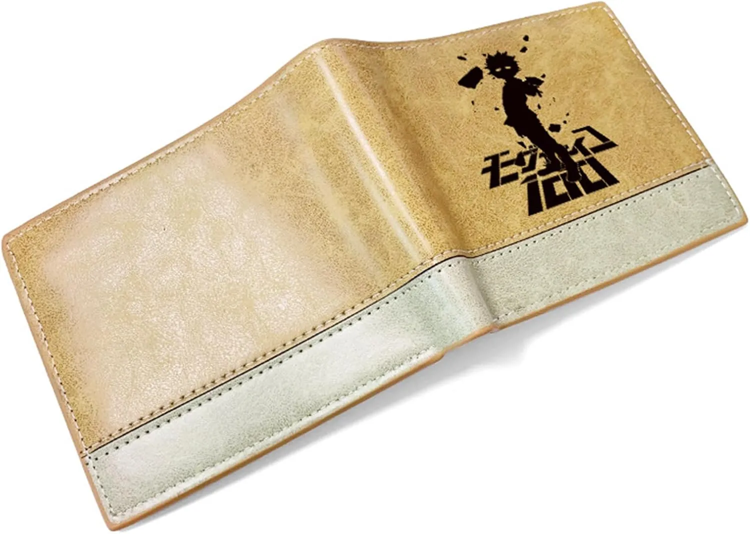 ISaikoy Anime Mob Psycho 100 Wallet Bifold Credit Card Passport ID Card Holder 4