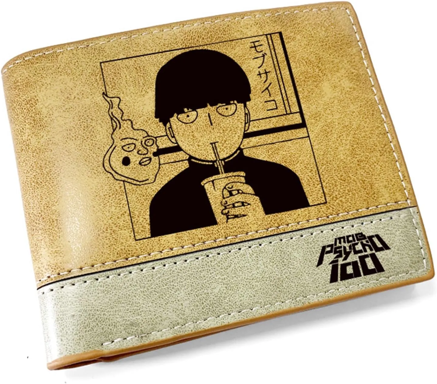 ISaikoy Anime Mob Psycho 100 Wallet Bifold Credit Card Passport ID Card Holder 5