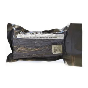 Israeli Bandage - The Emergency Bandage® With Two 6" Wound Pads & Pressure Bar