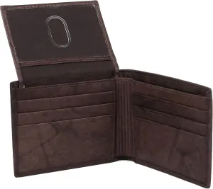 J. Buxton Dakota Credit Card Billfold Tan