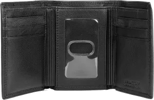 J. Buxton Emblem ID Three-Fold Black