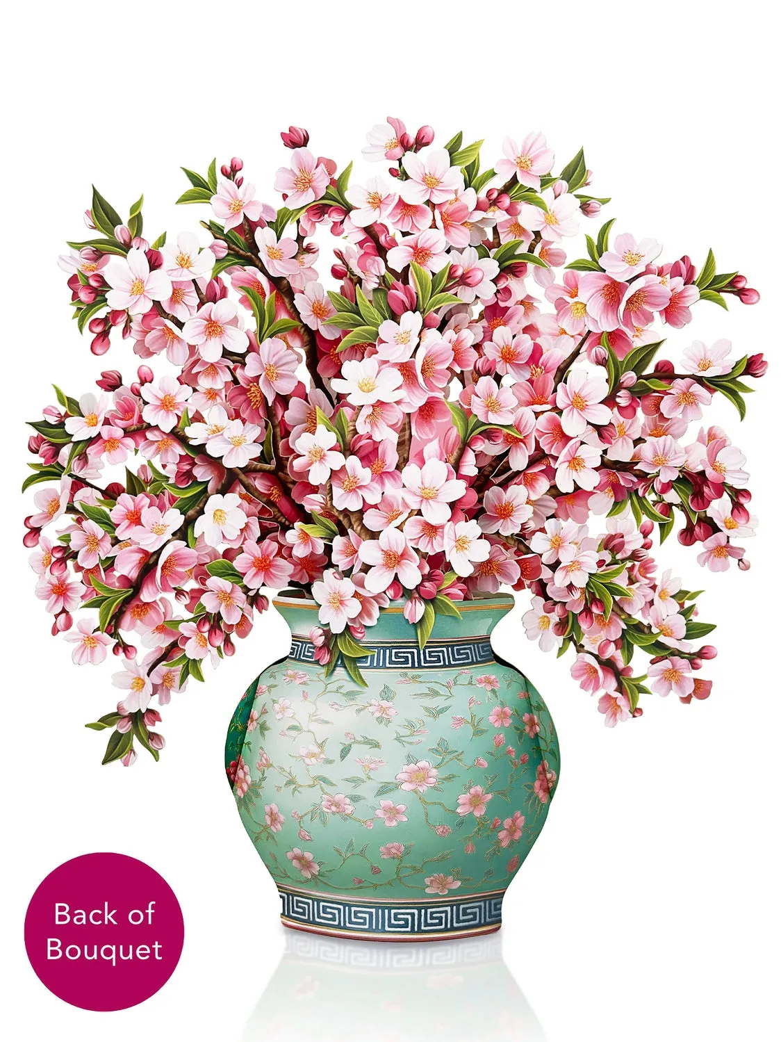 Japanese Cherry Blossoms Pop-Up Greeting Card