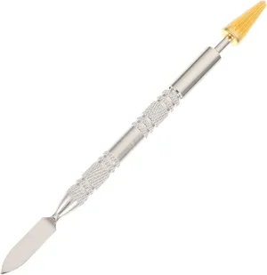 jojofuny 1Pc Leather Sealing Pen Ergonomic Dual Use Oil Pen for DIY Leather Edging for Handbags and Belts Maintenance