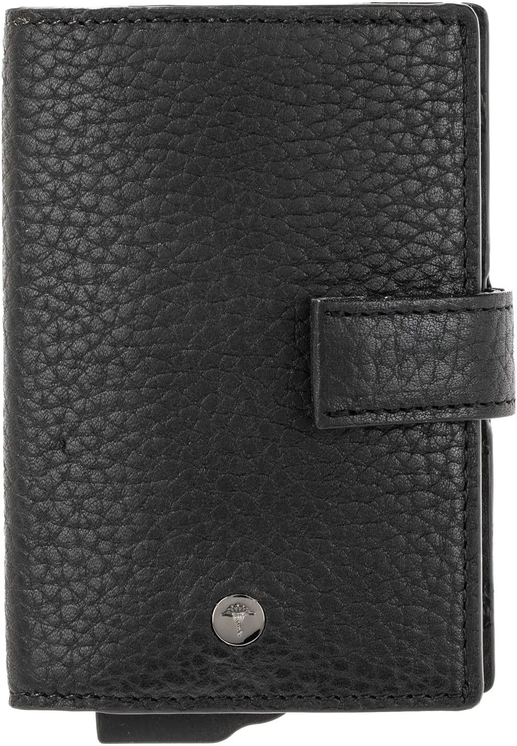 Joop! Cardona c-two credit card case RFID leather 7.5 cm, Black, Small, Credit Card Case