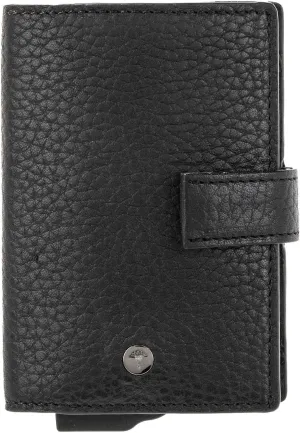 Joop! Cardona c-two credit card case RFID leather 7.5 cm, Black, Small, Credit Card Case