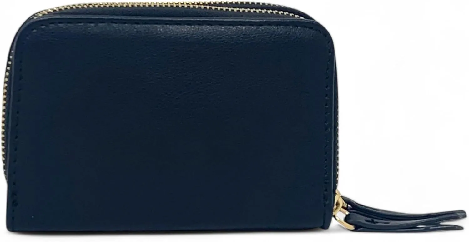 Juicy Couture Women's Medium Double Zip-Around Wallet (Colorful Love Liquorice)