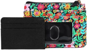 Julia Buxton Liberty Floral Lg Id Coin Case