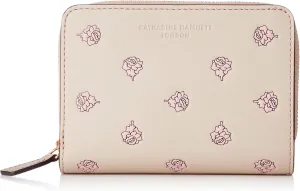 KATHARINE HAMNETT LONDON(キャサリンハムネット ロンドン) Women's Wallet Bi-Fold Zipper Coin Purse