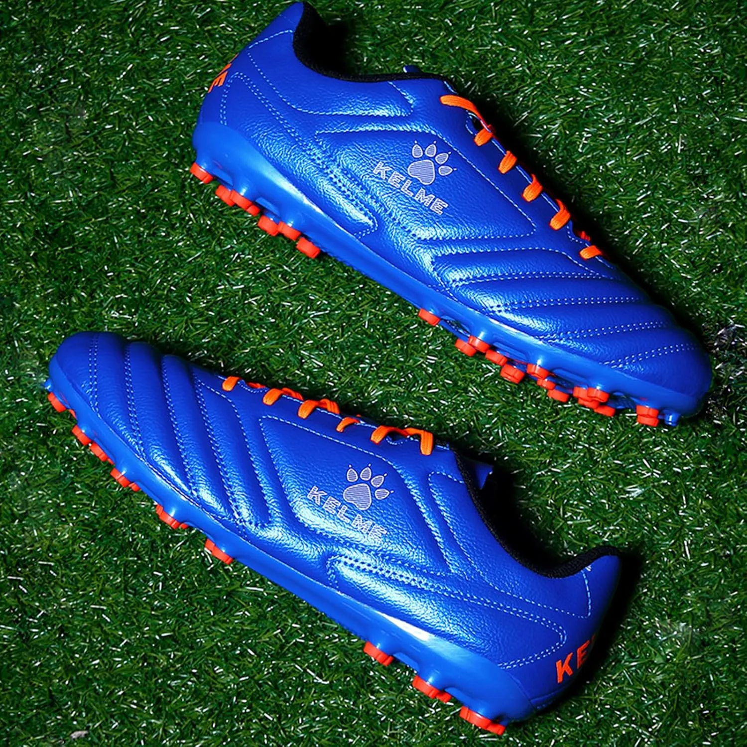 KELME K-Fighting AG Soccer Cleats, Mens Womens Unisex Outdoor Soccer Shoes, Artificial Grass Football, Youth