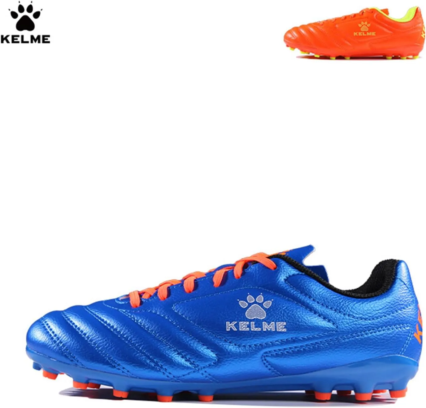 KELME K-Fighting AG Soccer Cleats, Mens Womens Unisex Outdoor Soccer Shoes, Artificial Grass Football, Youth