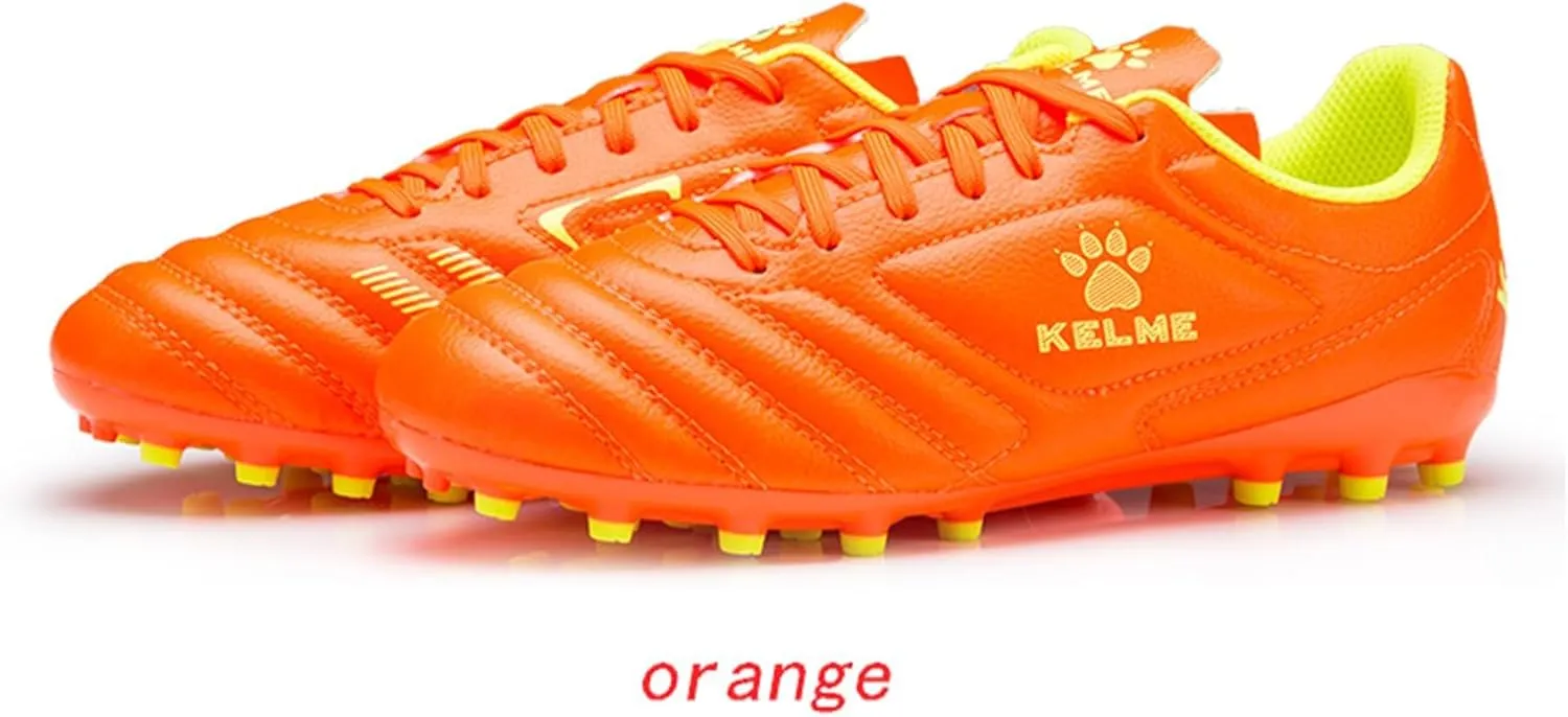 KELME K-Fighting AG Soccer Cleats, Microfibre Leather, Mens Womens Unisex Outdoor Soccer Shoes, Artificial Grass Football, Youth