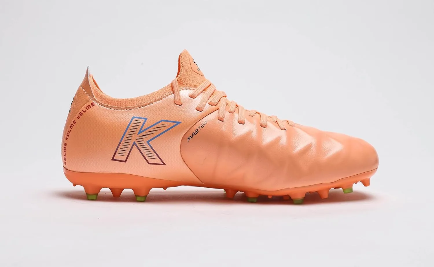 KELME Soccer Cleats Calfskin Leather Men's and Women's - Soccer Shoes Outdoor/Indoor Unisex Adult Sizes - Artificial Grass AG